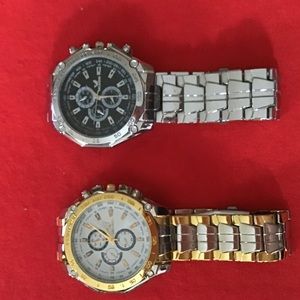 Luxury diamond calendar wristwatch